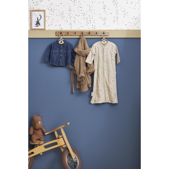 Baby Slaapzak Rib Mini Spot - Sand Melange - 90cm