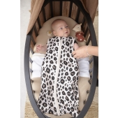 Zomerslaapzak voor Baby met Luipaardprint - Zand Melange