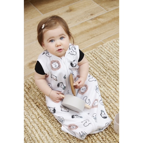 Zomerslaapzak voor Baby's met Dierenprint - Multicolor -