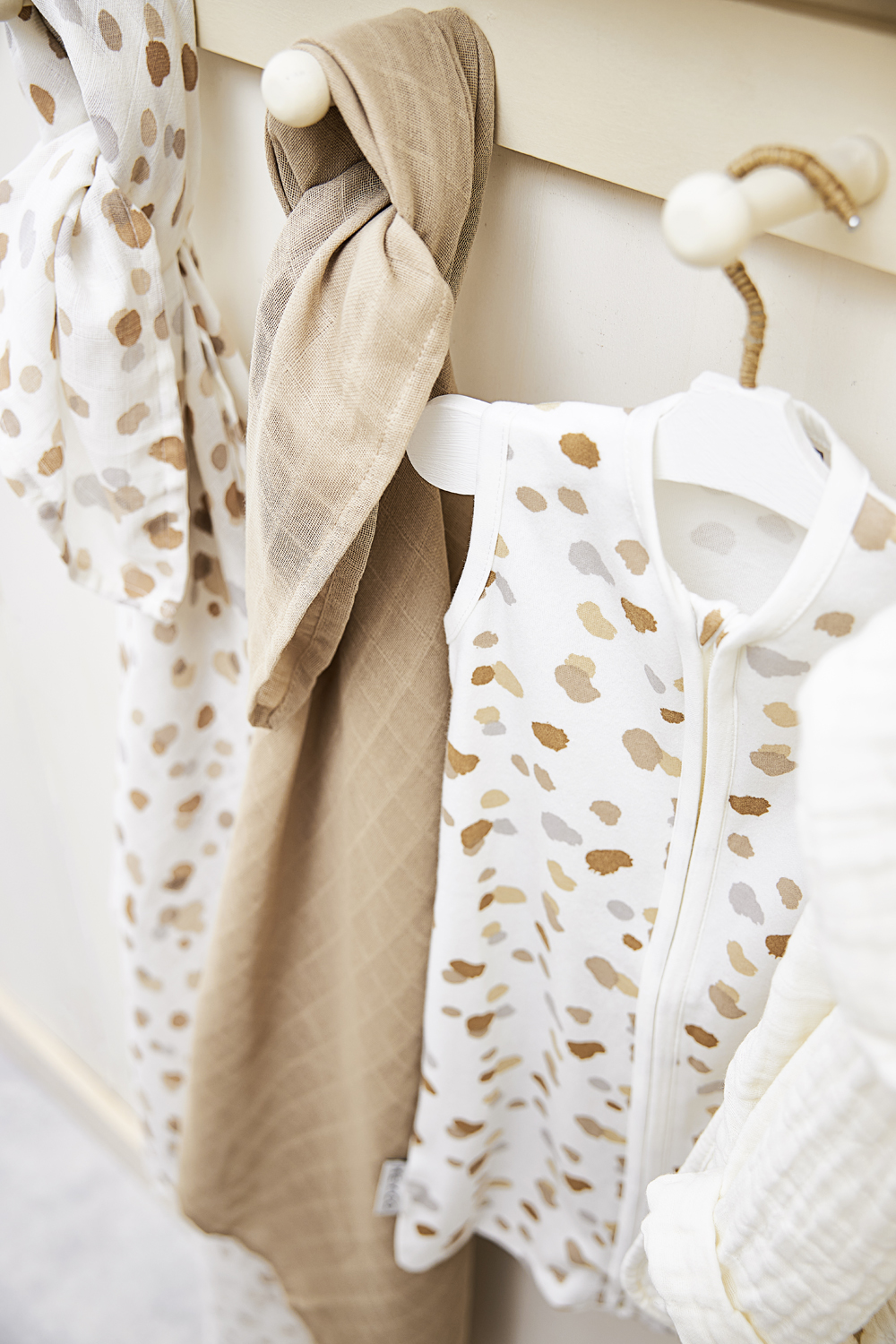 Zomerslaapzak Baby Stains - Neutral - 90cm - afbeelding 7