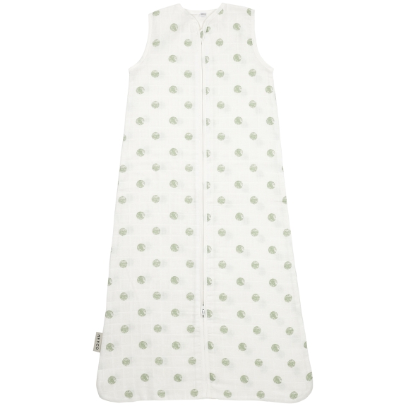 Zomerslaapzak voor Baby met Hydrofiel Dots - Soft Green 
