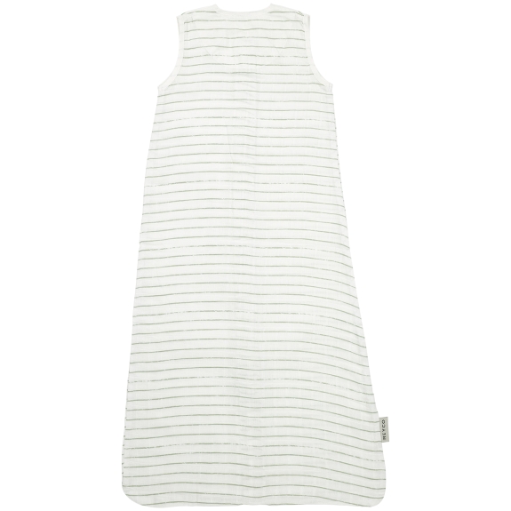 Zomerslaapzak voor Baby Stripe - Soft Green - 70cm