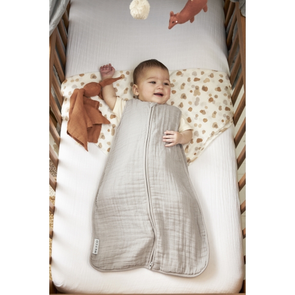 Zomerslaapzak voor Baby in Uni Greige 90cm 0.5 TOG