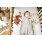 Zomerslaapzak voor Baby in Uni Greige 90cm 0.5 TOG