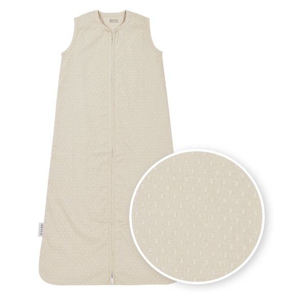Meyco - Zomerslaapzak Baby - Plume - Soft Sand - 110cm