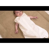 Meyco - Zomerslaapzak voor Baby Plume - Offwhite - 70cm