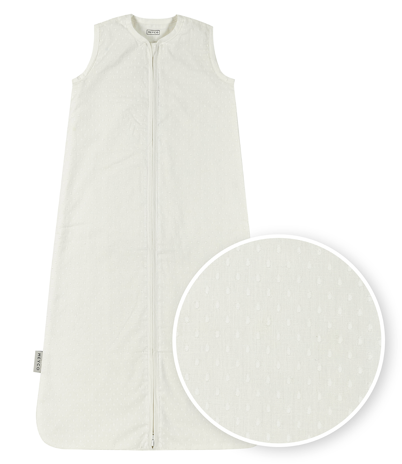 Zomerslaapzak voor Baby - Plume Offwhite - 110cm - afbeelding 2