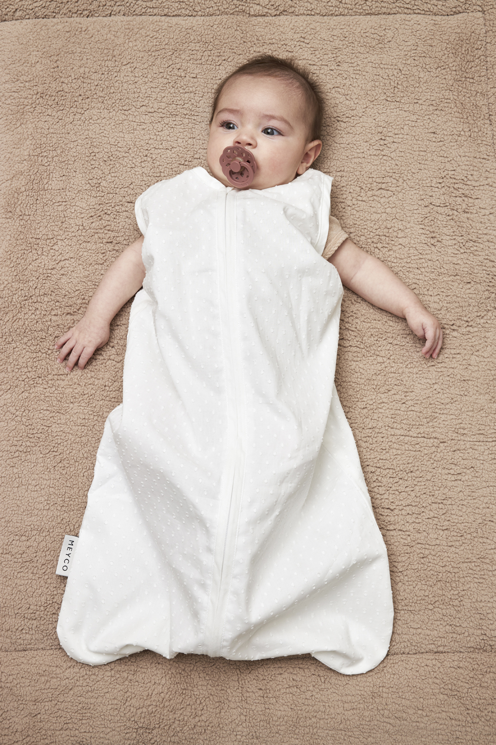 Zomerslaapzak voor Baby - Plume Offwhite - 110cm - afbeelding 6