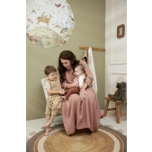 Zomer Slaapoverall Jumper Rib Mini Spot - Toffee Melange