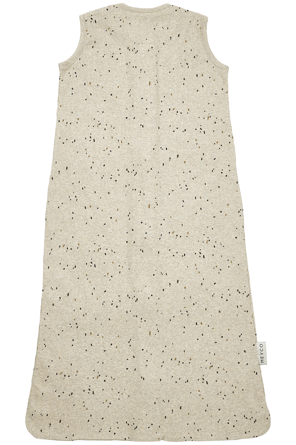 Zomerslaapzak Rib Mini Spot - Sand Melange - 70cm - afbeelding 3