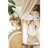 Zomerslaapzak Rib Mini Spot - Sand Melange - 90cm
