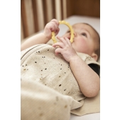 Zomerslaapzak Rib Mini Spot - Sand Melange - 90cm