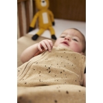 Zomerslaapzak Rib Mini Spot - Toffee Melange - 90cm