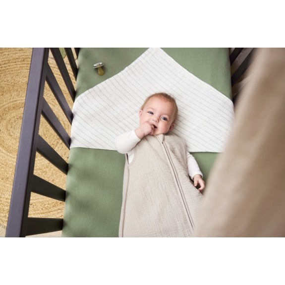 Meyco - Baby Slaapzak Gevoerd Hydrofiel - Greige - 110cm