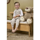 Baby Winter Slaapoverall Jumper Pre-washed - Greige - 92