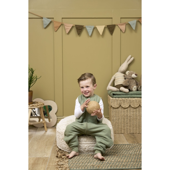 Baby Winter Slaapoverall Jumper Pre-washed - Olive Green