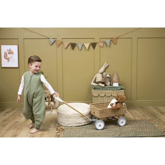 Baby Winter Slaapoverall Jumper Pre-washed - Olive Green