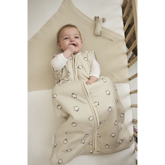 Baby Slaapzak Afritsbare Mouwen Penguin 70cm 2.5 TOG