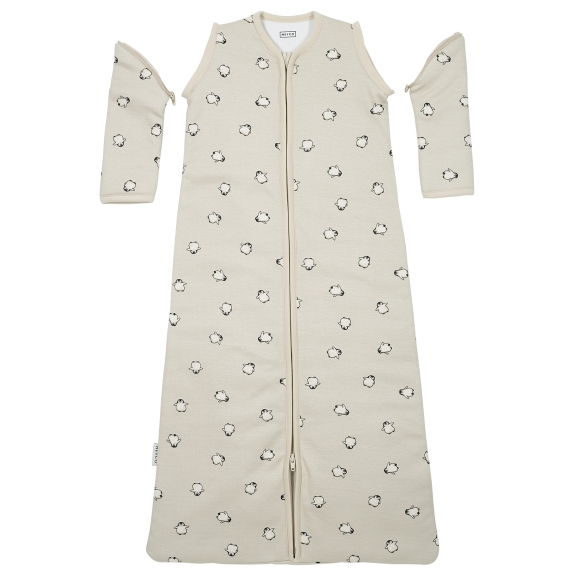Baby Slaapzak Afritsbare Mouwen Penguin 70cm 2.5 TOG