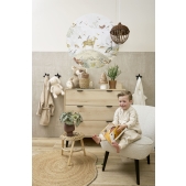 Meyco - Baby Winter Slaapoverall Penguin Soft Sand 80cm