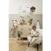 Meyco - Baby Winter Slaapoverall Penguin Soft Sand 80cm