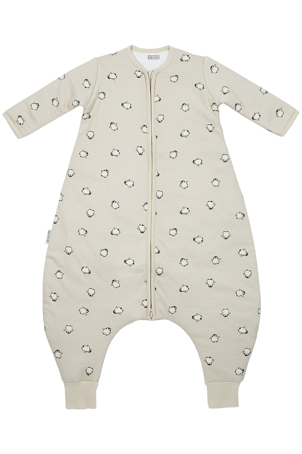 Baby Winter Slaapoverall Penguin Soft Sand 80cm