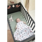Meyco - Baby Slaapzak Animal - Multicolour - 70cm