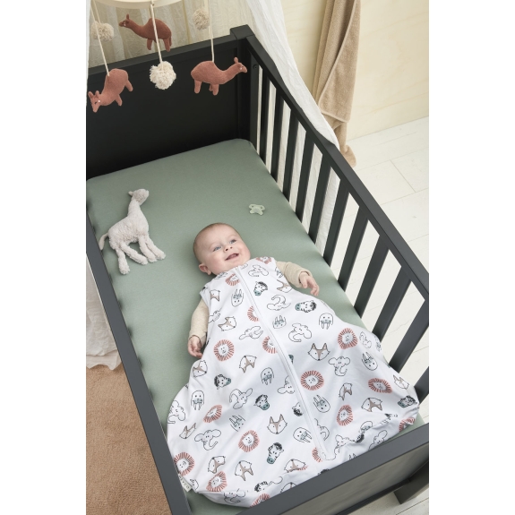 Meyco - Baby Slaapzak Animal - Multicolour - 70cm