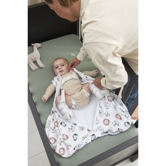 Meyco - Baby Slaapzak Animal - Multicolour - 70cm