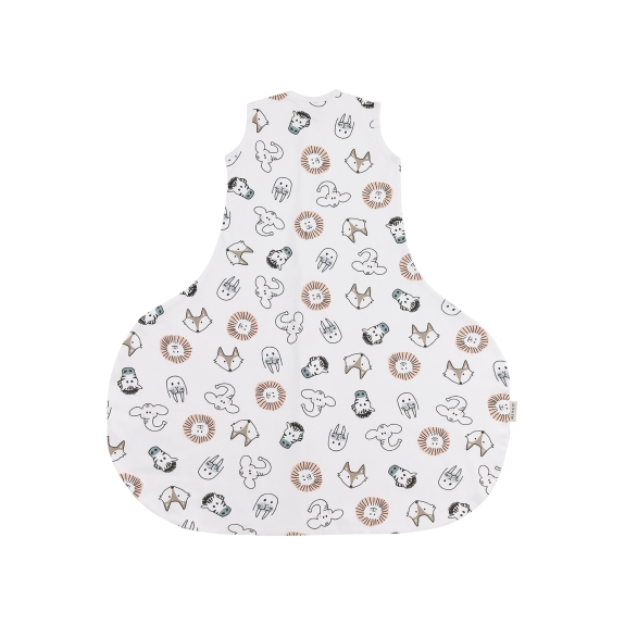 Meyco - Baby Slaapzak Animal - Multicolour - 70cm