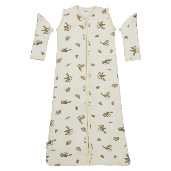 Baby Slaapzak Afritsbare Mouwen Robin - Multicolour - 11