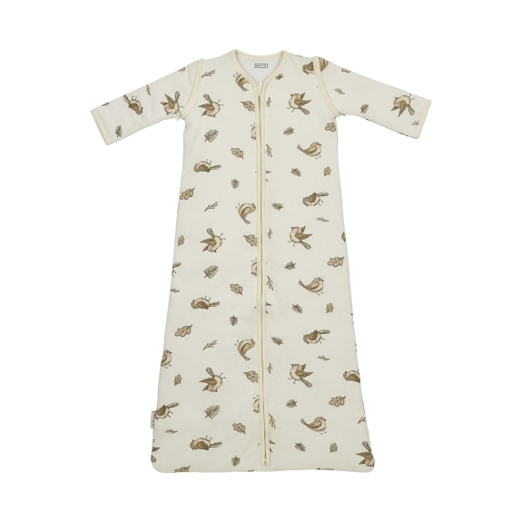 Baby Slaapzak Afritsbare Mouwen Robin - Multicolour - 70