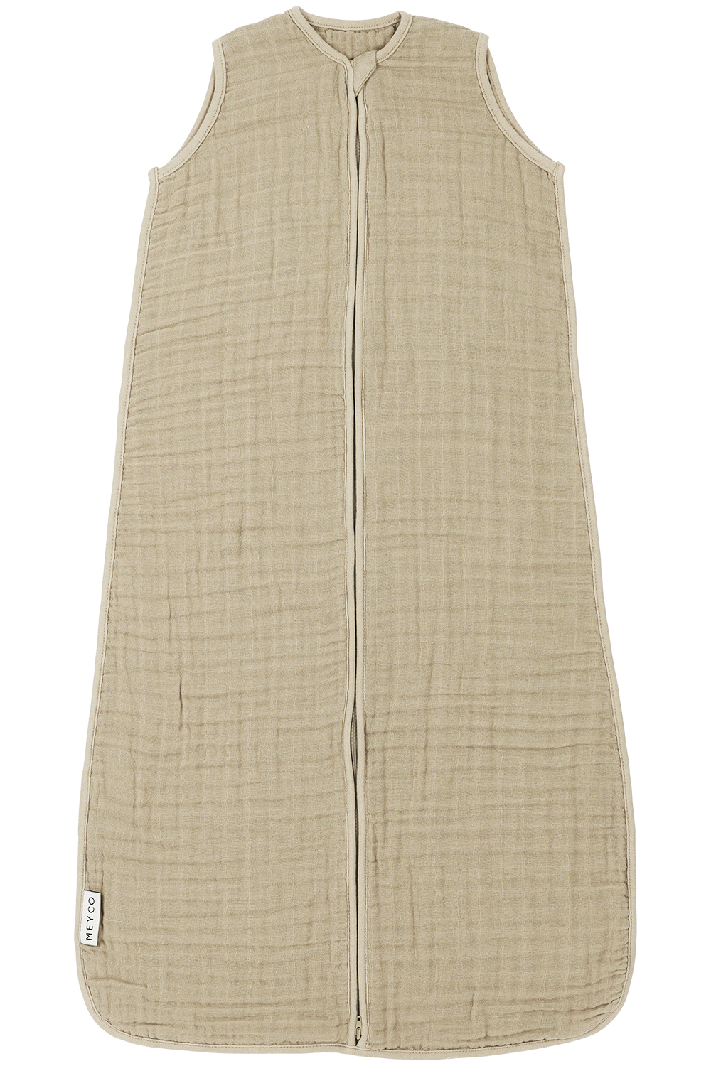 Zomerslaapzak voor Baby Pre-washed Hydrofiel Uni - Sand - afbeelding 2