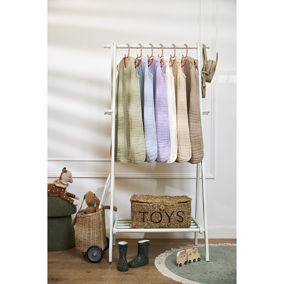 Zomerslaapzak voor Baby's - Soft Olive - 110cm - 0.5 TOG