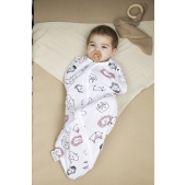 Meyco - Cocoon Inbakerslaapzak Animal - 70cm