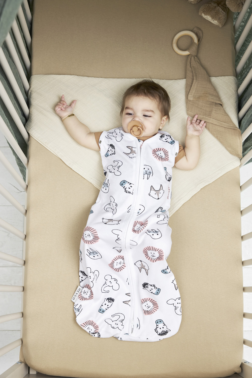 Cocoon Inbakerslaapzak Animal - 70cm
