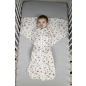 Meyco - Inbakerslaapzak Cocoon - sand - 70cm - 0.3 TOG