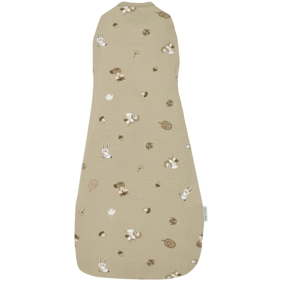 Inbakerslaapzak Forest Animals - Sand - 70cm - 0.3 TOG