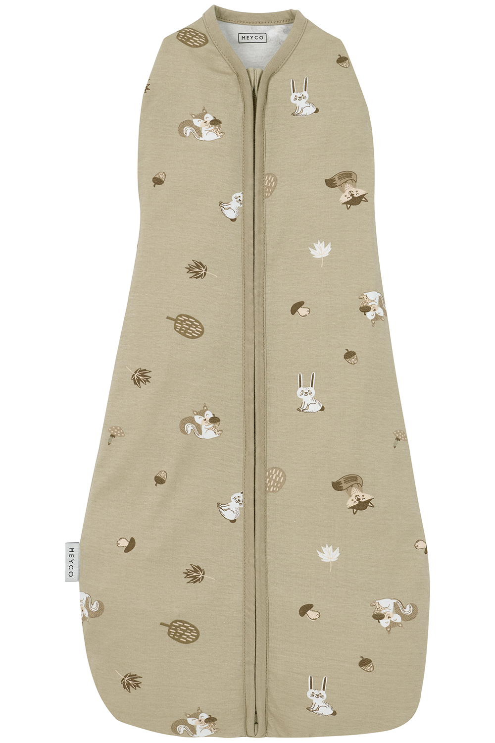 Inbakerslaapzak Forest Animals - Sand - 70cm - 0.3 TOG - afbeelding 2