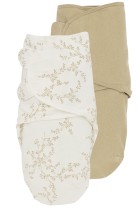 Swaddle Inbakerdoek 2-pack Branches - Sand - 4-6 Maanden