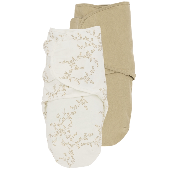 Swaddle Inbakerdoek 2-Pack Branches - Sand - 0-3 Maanden