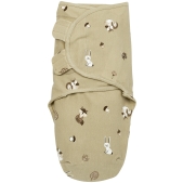 Meyco - Inbakerdoek Forest Animals - Sand - 0-3 Maanden