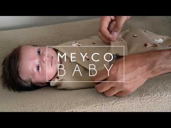 Inbakerdoek Forest Animals - Sand - 4-6 Maanden - 1.0 TO