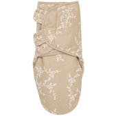 Gevoerde SwaddleMeyco Inbakerdoek Branches - Sand