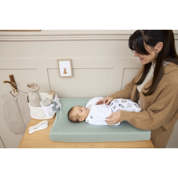 Gevoerde SwaddleMeyco Inbakerdoek Animal - Multicolour