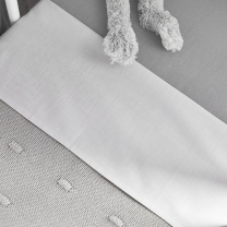 Meyco - Wieglaken Wit 75x100cm 0.3 TOG