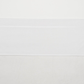 Meyco - Ledikantlaken met Bies - Wit - 100x150cm