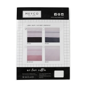 Meyco - Ledikantlaken met Bies - Grijs - 100x150cm