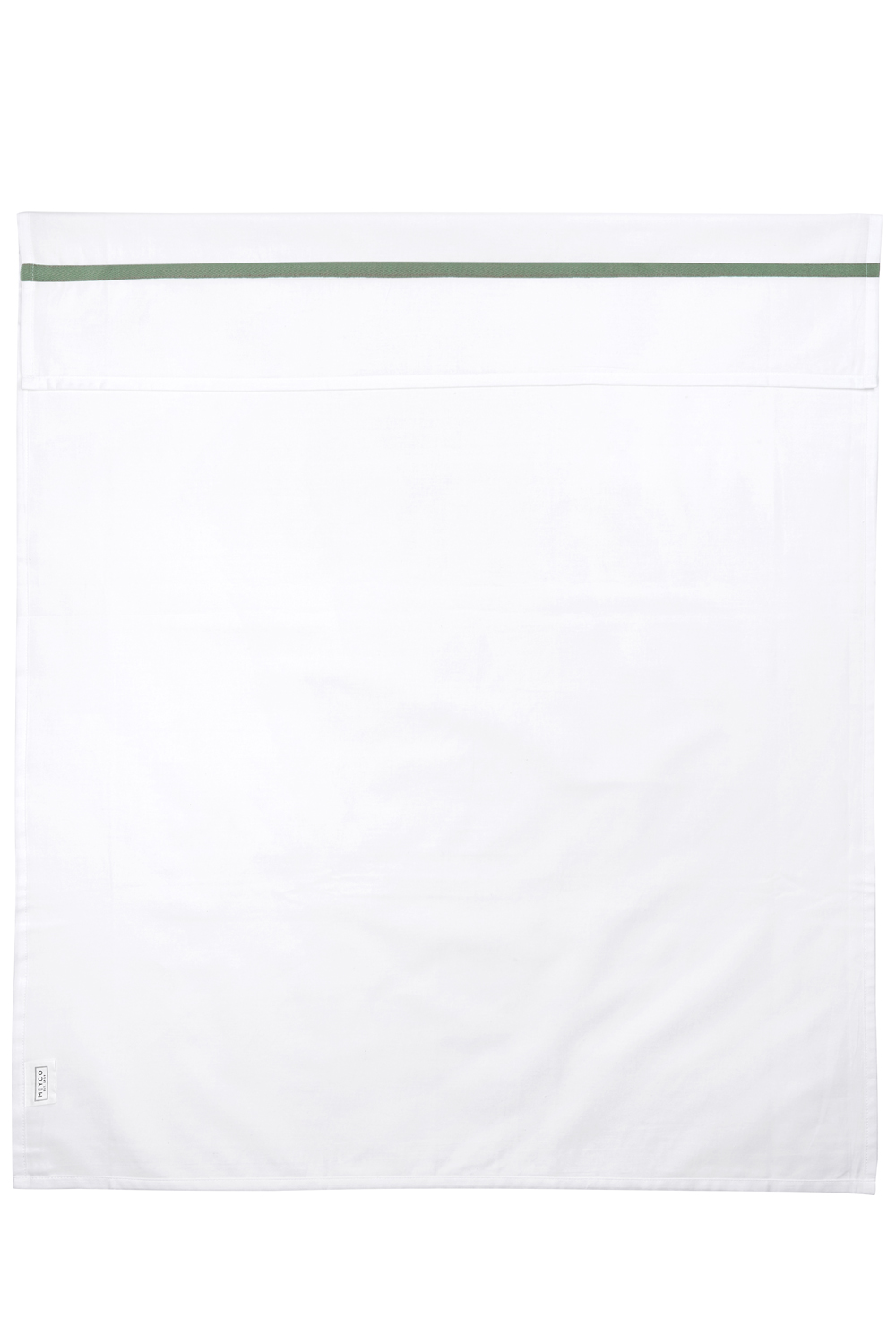 Ledikantlaken met Bies - Forest Green - 100x150cm - afbeelding 3