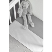 Ledikant Laken 2-Pack Grijs/Licht Grijs - 100x150cm